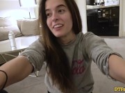 DTFsluts - Flexible slut Abbie Maley gets fucked sooooo good