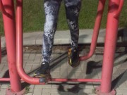 Ejercitación en plaza pública 10/16