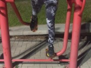 Ejercitación en plaza pública 8/16