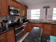 Petite & Perky Future Wife SURPRISED In The Shower By a Monster Cock - Sasha Tatcha 4/16