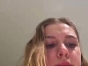 Squirting tight pussy in the hotel 2/16