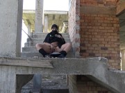 arab wife outdoor sex with German expat in Dubai امرأة سورية تزني مع رجل ألماني 4/16