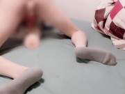 Doggy Style Solo with Onahole – Deep Moans & Intense Finish【sissy femboy forwomen 女性向け】 15/16