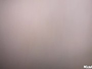 POV Rough Doggy With Petite Pale Babe ! Hair Pulling & Intense Ass Cumshott