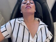 My shoulder hurt so I got a massage at the office. 8/16