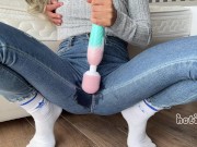 she lose challenge Try Not to Cum Squirt three times 7/16