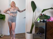 Bratty goth step sis demanded a FULL BODY MASSAGE - Sammy Stoner 1/16