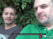 French DP Anal Amateur Threesome with Hot Blonde Milf 1/16