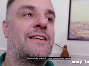 French DP Anal Amateur Threesome with Hot Blonde Milf 3/16