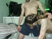 No Time Wasted – Deepthroat Quickie with My Slutty Girl 16/16