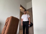 Evangelion Cosplay / Rei Fucks Shinji pt: 1 / Deepthroat, Contact Lenses 5/16