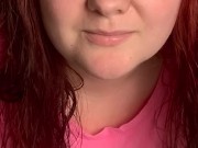 Horny MILF fingering herself on camera for the first time. 1/16