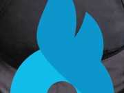 Bearded Thick Hunk Beats His Dick Through Pajama Pants