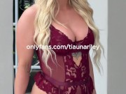 Busty Blonde’s Bikini Haul Leak Ignites TikTok! 15/16