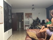 My girlfriend fucks me at my friend's house. 5/16