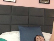 This nerdy babe made me use a condom, but I'll do anything for that pussy. 11/16