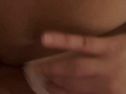 Quietly Rubbing my tight pussy 6/16