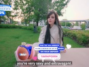 Pretty girl masturbates in a cafe and on the street. sucked in a public place - pinkloving 10/16