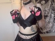 Cat girl cosplay JOI 6/16