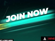 DEVILS FILM - Hardcore Threesome With Two Sexy Teen And A Lot Of Squirting 7/16