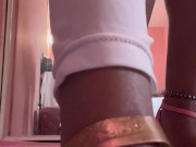 High Heels & Flip Flop Try On Haul. 13/16