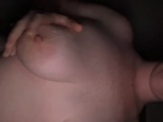 Playing with my big juicy titties 9/16