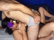 Pareja romántica folla con mucha pasión hasta que llegan al orgasmo 6/16