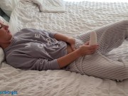 Cute Amateur Milf playing with huge vibrator 7/16