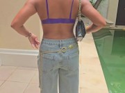 BODY PAINT - Ripped Denim and Magic Top