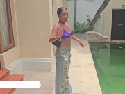 BODY PAINT - Ripped Denim and Magic Top 8/16