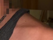 Boy prostitute high in an abandoned squat showing off to live webcam waiting for client 3/16