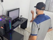 Manutencista não resistiu a sua cliente! 10/16