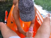 Fastest Cum Outdoors? She Rides Him Hard on a Kayak – Pure Pleasure Vertical 5/16