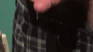 Emo dick leaks after i tease it