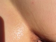 How hard her asshole pulsates during orgasm. It's a pity that my dick is not inside. 5/16