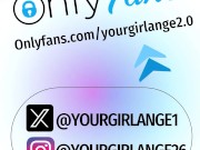 Yourgirlange - tight waist, fat ass squat twerking 16/16