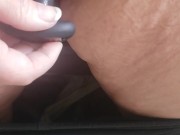 Vibrator play with a lil squirt 16/16