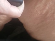 Vibrator play with a lil squirt 3/16