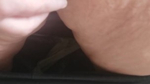 Vibrator play with a lil squirt