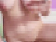 Red dragon Dildo get used  in my ass - anal 1/16