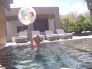 Wet Latina Cum Drain Invites Fat Dick Over For A Swim - Michelle Martinez 2/16