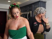 Mrs. Claus tries to get Ryan Keely off...The Naughty List - SFW - Sam Mack 13/16