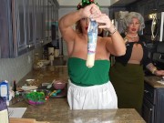 Mrs. Claus tries to get Ryan Keely off...The Naughty List - SFW - Sam Mack 7/16