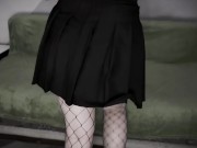 Altgirl is shy to show her face, but agreed to a blowjob 1/16