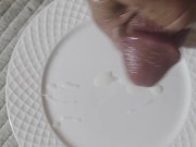 Dinner is served.  Who wants cum 16/16