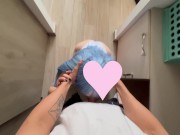 Evangelion Cosplay / Rei Fucks Shinji Pt: 2 / Deepthroat, Foot job and lube 8/16