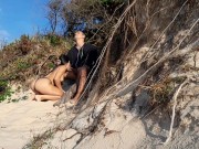 I fucked a stranger on the beach, BLOWJOB 8/16