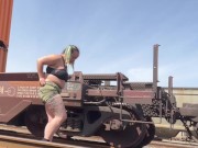 Girls who like trains 🚂 7/16