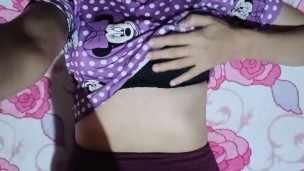 💦A rich female orgasm with my new pajamas. I get very horny every time I wear them💦