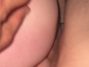 Hubby destroying that pussy w/ cum shot 2/16